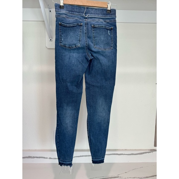 Spanx Skinny Distressed Jeans Jeggings Size Small - Picture 4 of 10